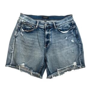 Judy Blue Distressed Denim Shorts 3X